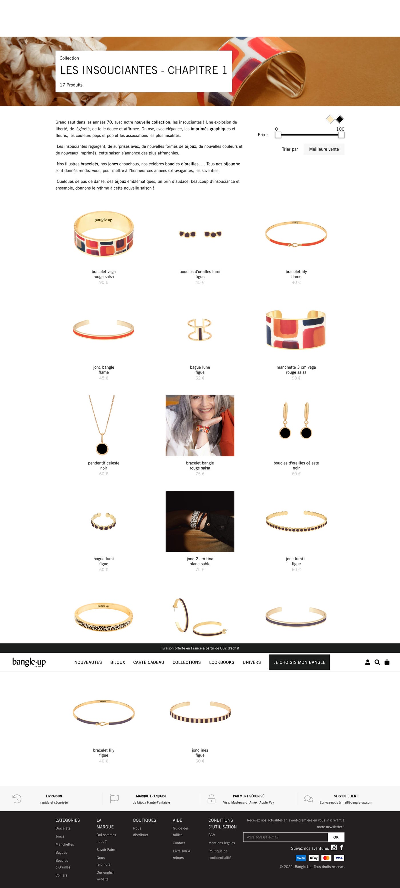 Bangle Up - Page Collection - Desktop