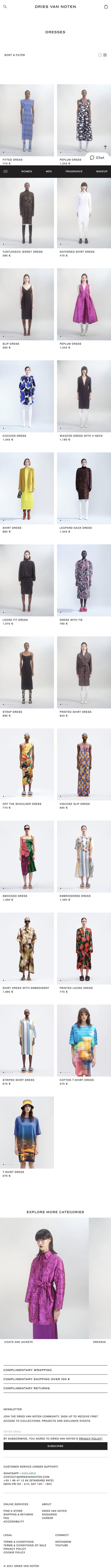 Dries Van Noten - Page Collection - Mobile