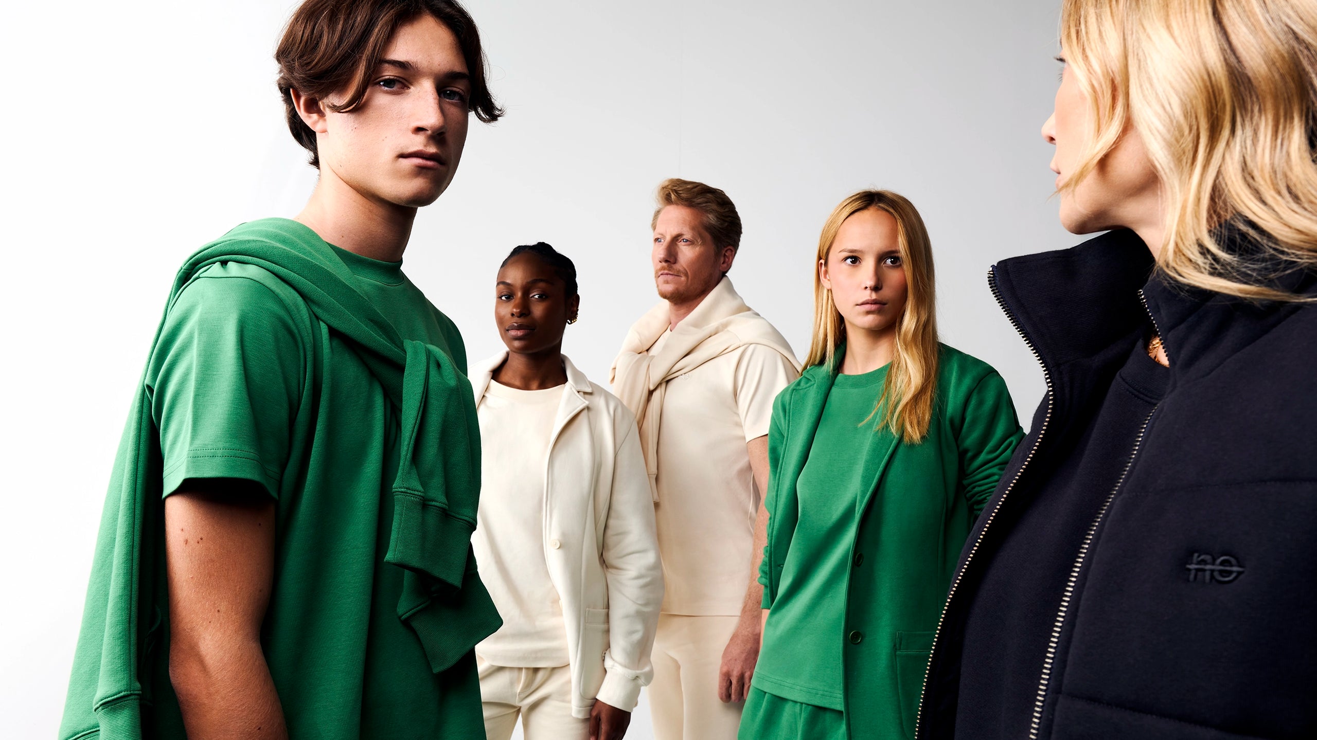 Campagne No Gender Humanity — visuel paysage boutique Shopify — variante 1