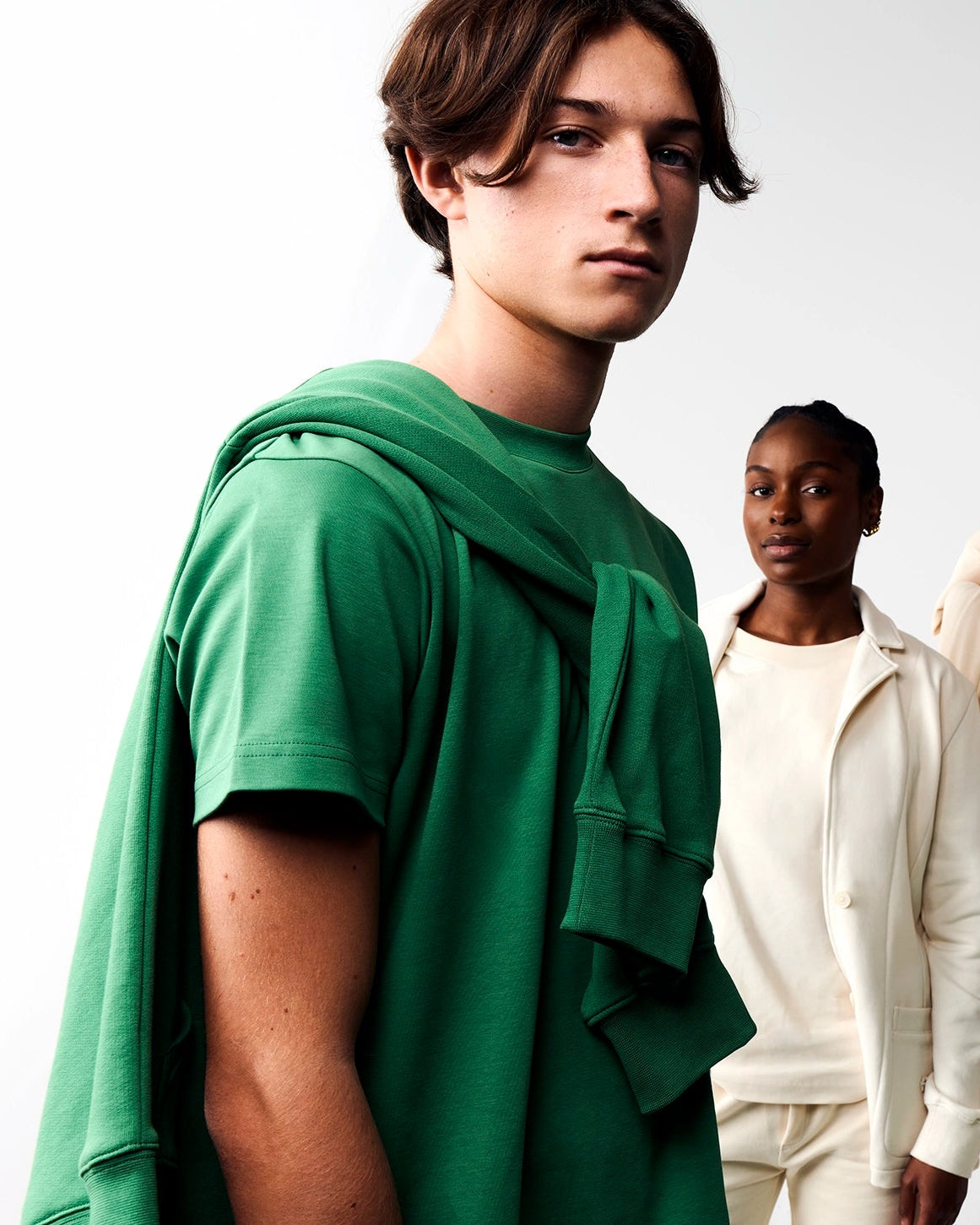 Campagne No Gender Humanity — visuel portrait boutique Shopify